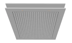 方通格栅吊顶SU模型 SU模型下载