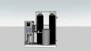 污水厂反渗透过滤设备SU模型 SU模型下载