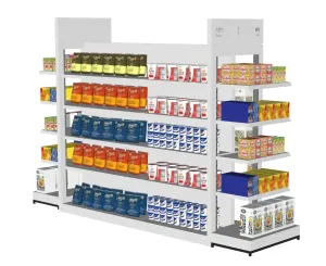 超市日常用品百货柜SU模型 - SU模型免费下载_sketchup模型