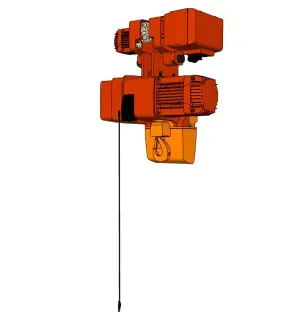 钢丝绳电动葫芦SU模型 SU模型下载