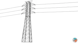高压输电塔SU模型 SU模型下载