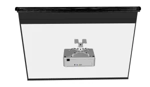 投影仪和投影幕布SU模型 - SU模型免费下载_sketchup模型