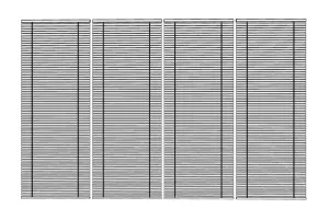 百叶窗帘组合SU模型 SU模型下载