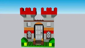 乐高城堡SU模型 SU模型下载