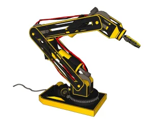 工业机器手臂（机械臂）SU模型 SU模型下载