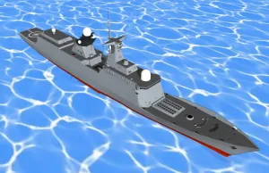 现代导弹护卫舰SU模型 - SU模型免费下载_sketchup模型