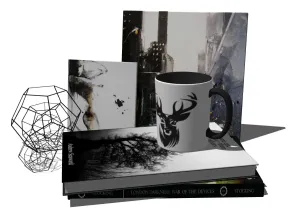 现代黑白软装摆件SU模型 SU模型下载