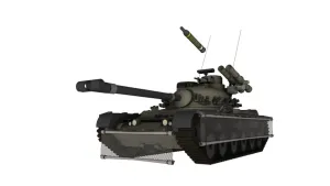 主战坦克战车SU模型 - SU模型免费下载_sketchup模型