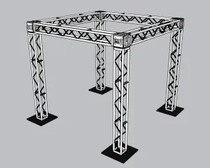 铝合金四方桁架龙门架SU模型 SU模型下载