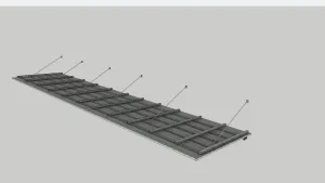 铝合金天幕SU模型 - SU模型免费下载_sketchup模型