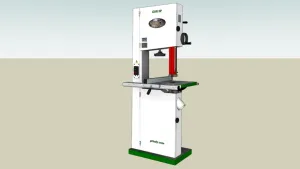 工业设备立式带锯机（锯床）SU模型 SU模型下载