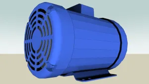 激振器振动电机SU模型 SU模型下载