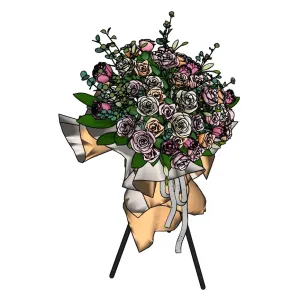 庆典开业花篮SU模型 SU模型下载