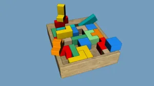 儿童智力拼图SU模型 SU模型下载