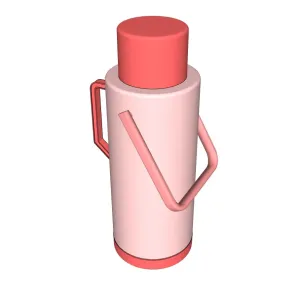 粉色保温壶SU模型 - SU模型免费下载_sketchup模型