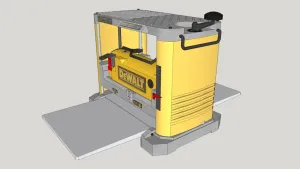 得伟压刨机设备SU模型 SU模型下载