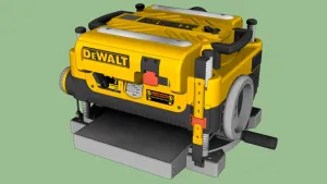 得伟台式压刨机SU模型 SU模型下载