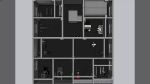 健身房空间SU模型 - SU模型免费下载_sketchup模型