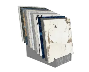 石材瓷砖样板展示模型 SU模型下载