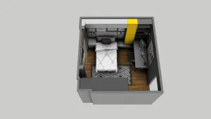 房间卧室家具空间SU模型 - SU模型免费下载_sketchup模型