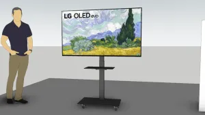 商用移动电视架su模型 - SU模型免费下载_sketchup模型