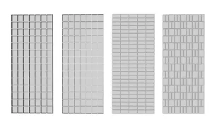 玻璃砖隔断SU模型 - SU模型免费下载_sketchup模型