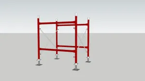 门式脚手架SU模型 SU模型下载