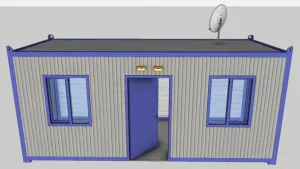 集装箱式活动板房SU模型 - SU模型免费下载_sketchup模型