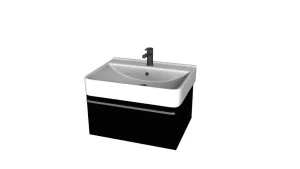 壁挂式浴室柜洗手盆SU模型 SU模型下载