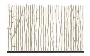 SU 干枝树枝栏杆SU模型 SU模型免费下载