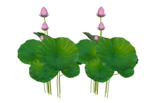 SU 中式荷花荷叶景观SU模型 SU模型免费下载