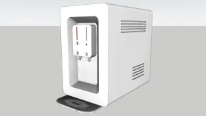 台式小型饮水机SU模型 - SU模型免费下载_sketchup模型