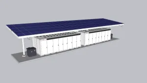 SU 新能源充电站储能柜SU模型 SU模型免费下载