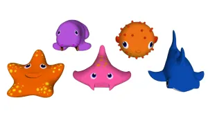 SU 儿童洗澡玩具SU模型 SU模型免费下载