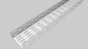 SU 多孔托盘式桥架SU模型 SU模型免费下载
