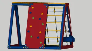 儿童攀爬游乐设施SU模型 SU模型下载