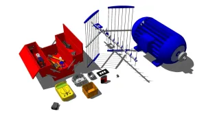 SU 维修工具箱SU模型 SU模型免费下载