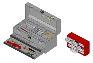 SU 工业多功能工具箱SU模型 SU模型免费下载