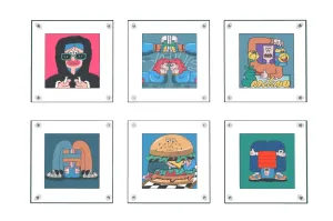 SU 墙面亚克力盒su模型 SU模型免费下载