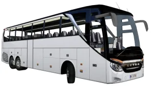 SU 赛特拉长途客车高精度SU模型 SU模型免费下载