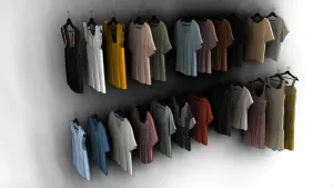 女装衣服服饰SU模型 SU模型下载