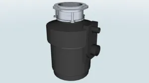 厨房垃圾处理器SU模型 SU模型下载