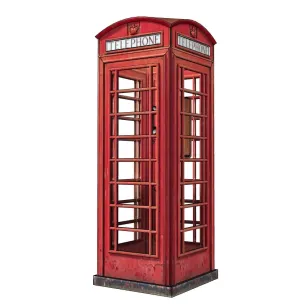 英式商业装饰电话亭SU模型