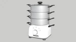 电蒸锅厨房家电SU模型 SU模型下载