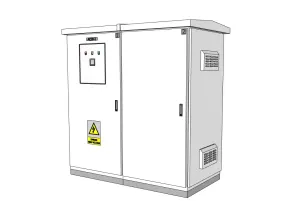 电力设备变压器（箱变）SU模型