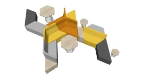 异形拼接休闲沙发组合SU模型 - SU模型免费下载_sketchup模型