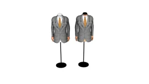 西装假人服装模特SU模型 - SU模型免费下载_sketchup模型