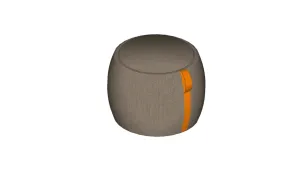布艺鼓形座凳SU模型 SU模型下载