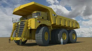 卡特799矿用自卸车SU模型