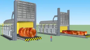 工业加热炉热处理SU模型